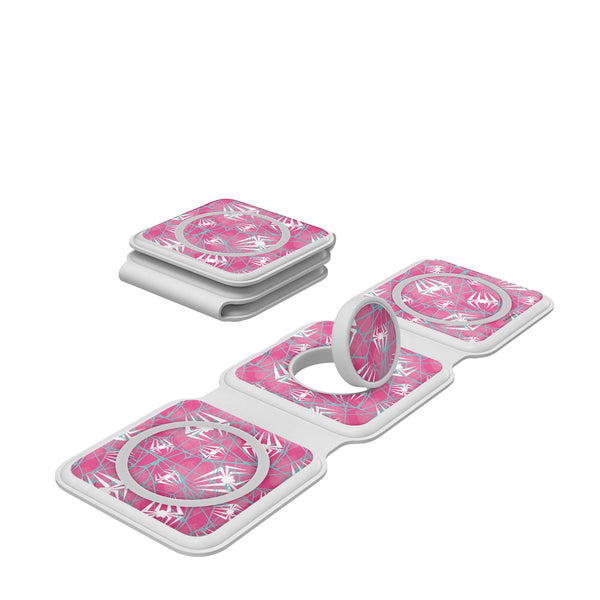 Marvel Spider-Gwen Pattern Foldable 3 in 1 Charger
