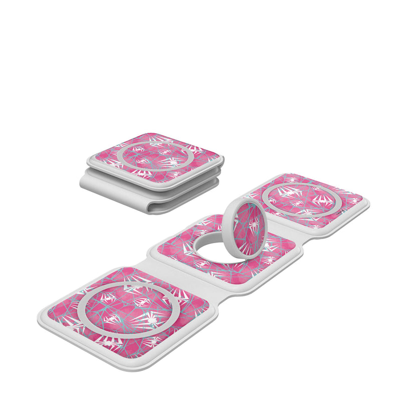 Marvel Spider-Gwen Pattern Foldable 3 in 1 Charger