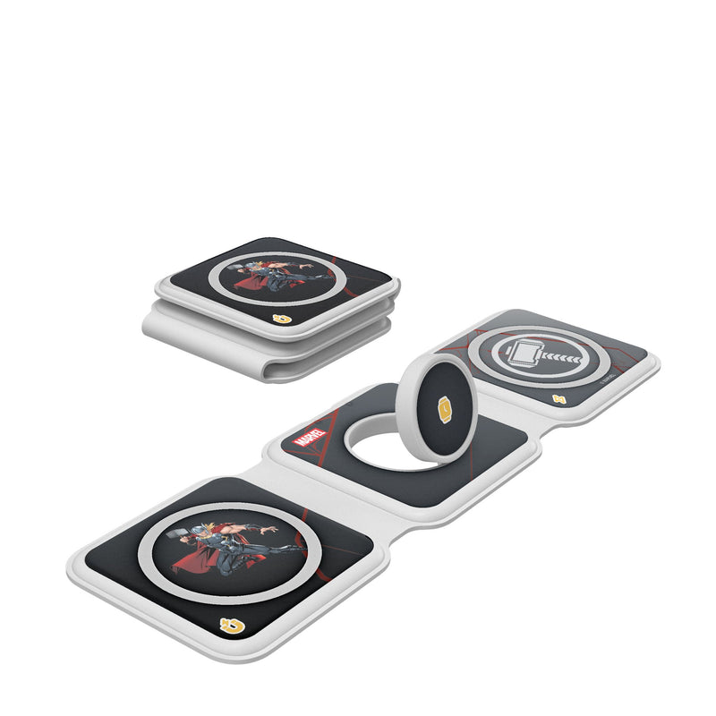 Marvel Avengers Thor MechLine Foldable 3 in 1 Charger