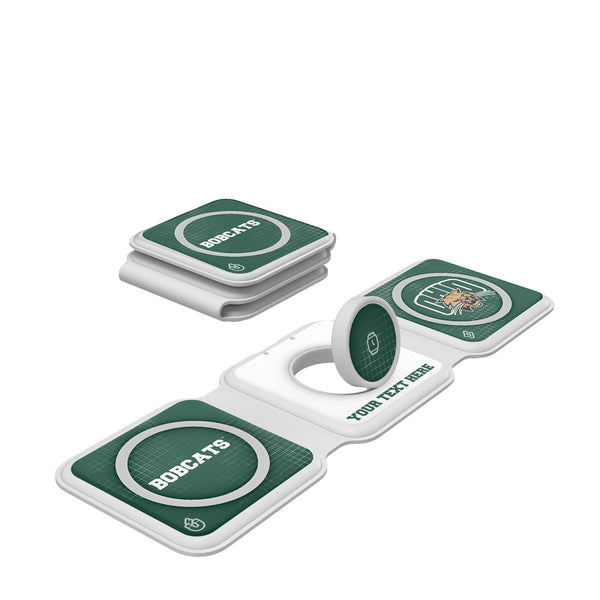 Ohio University Bobcats Personalized Hatch Foldable 3 in 1 Charger