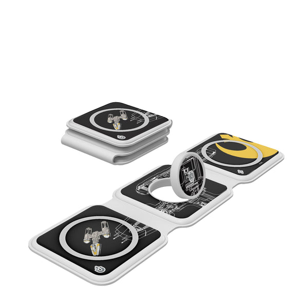 Star Wars Y-Wing FactionTech Foldable 3 in 1 Charger