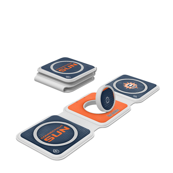 Connecticut Sun Personalized Hatch Foldable 3 in 1 Charger