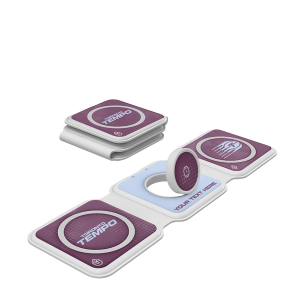 Toronto Tempo Personalized Hatch Foldable 3 in 1 Charger