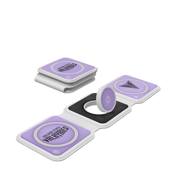 Golden State Valkyries Hatch Foldable 3 in 1 Charger