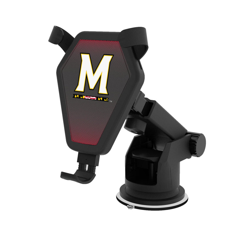 University of Maryland Terrapins Linen Wireless Car Charger
