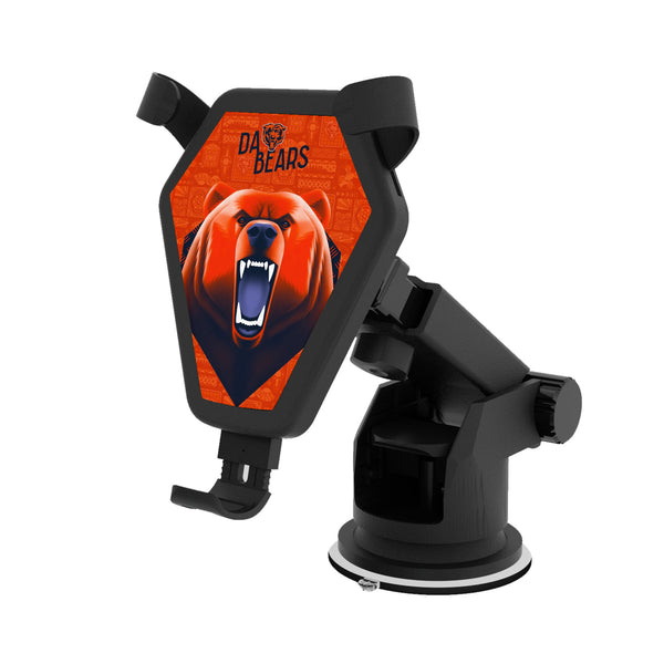 Chicago Bears 2024 Illustrated Limited Edition Wireless Car Charger