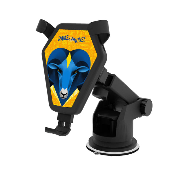 Los Angeles Rams 2024 Illustrated Limited Edition Wireless Car Charger