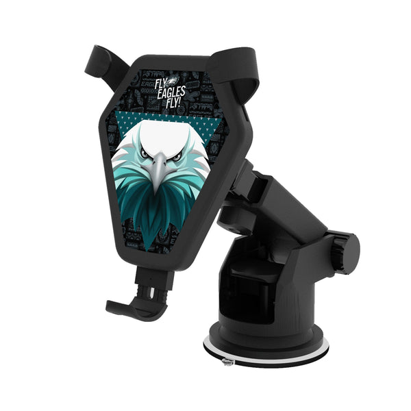Philadelphia Eagles 2024 Illustrated Limited Edition Wireless Car Charger