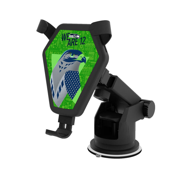 Seattle Seahawks 2024 Illustrated Limited Edition Wireless Car Charger
