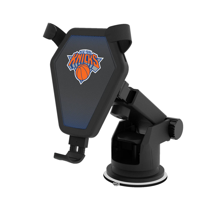 New York Knicks Linen Wireless Car Charger