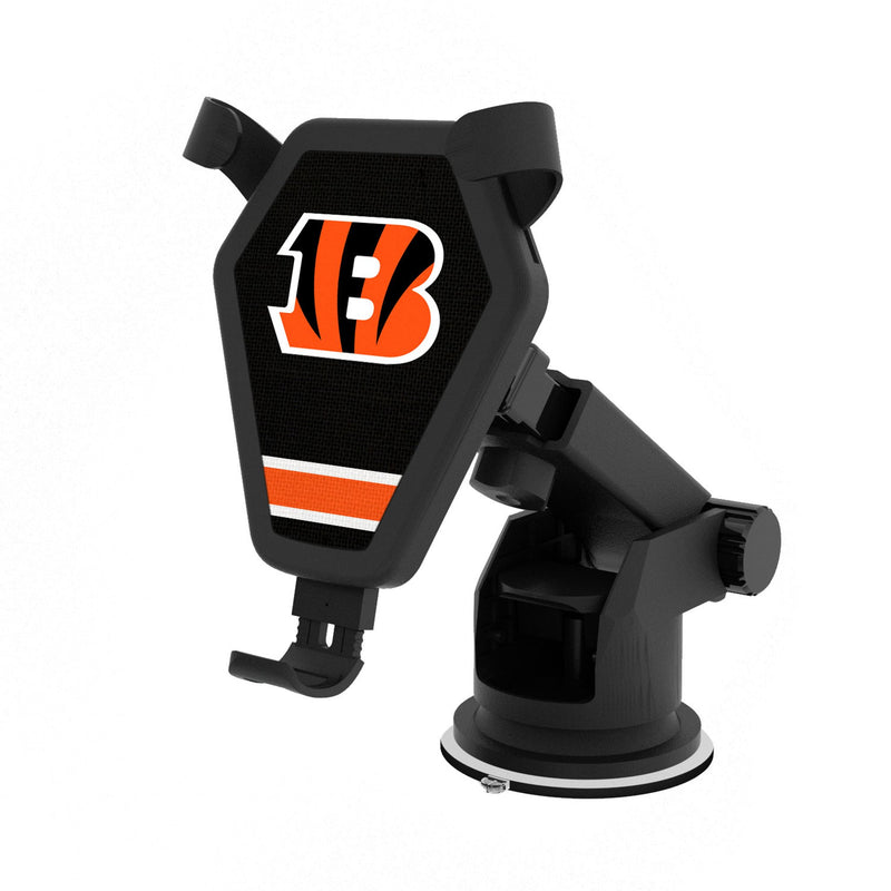 Cincinnati Bengals Stripe Wireless Car Charger