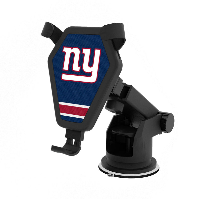 New York Giants Stripe Wireless Car Charger