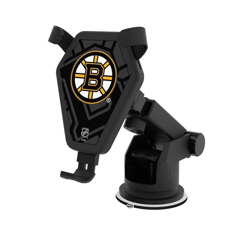 Boston Bruins Monocolor Tilt Wireless Car Charger