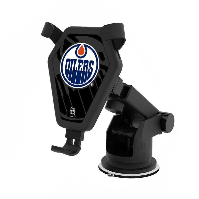 Edmonton Oilers Monocolor Tilt Wireless Car Charger