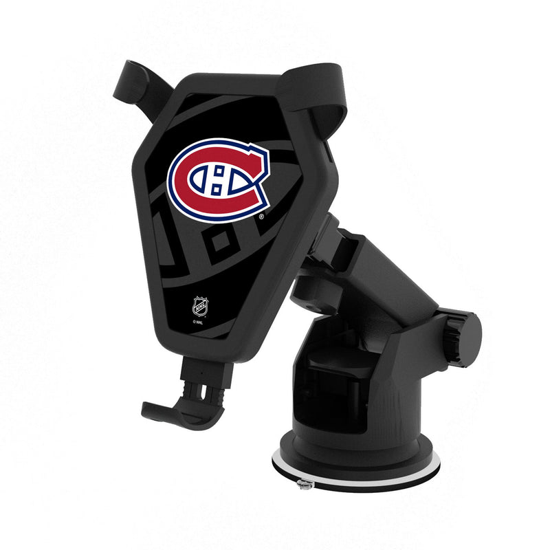 Montreal Canadiens Monocolor Tilt Wireless Car Charger