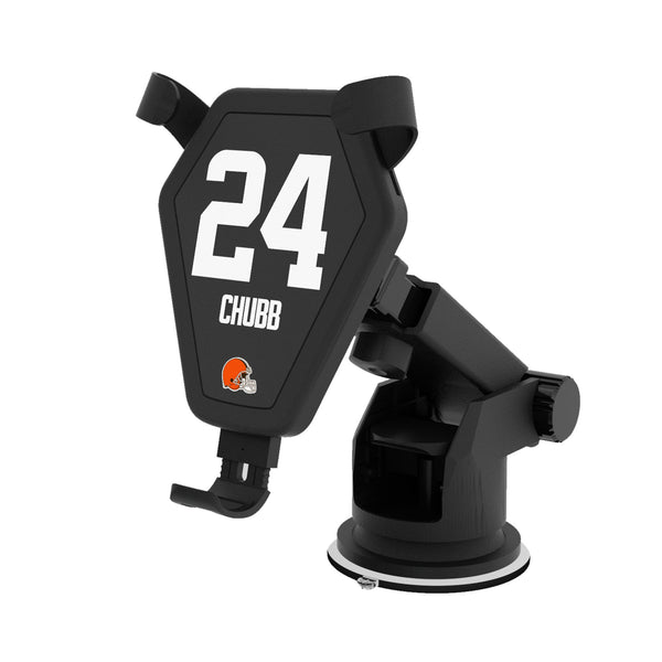 Nick Chubb Cleveland Browns 24 Ready Wireless Car Charger