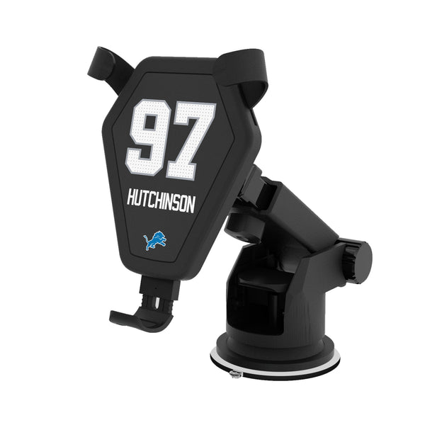 Aidan Hutchinson Detroit Lions 97 Ready Wireless Car Charger