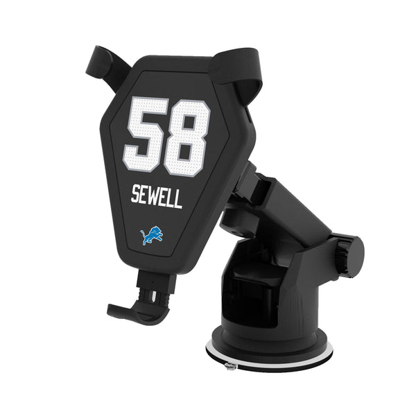 Penei Sewell Detroit Lions 58 Ready Wireless Car Charger