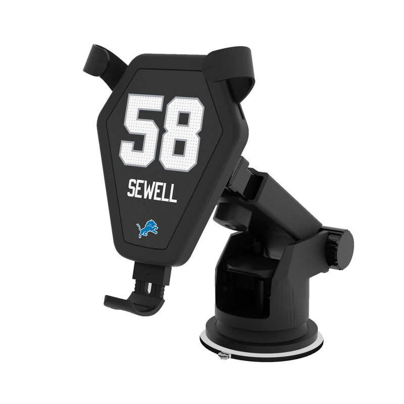 Penei Sewell Detroit Lions 58 Ready Wireless Car Charger