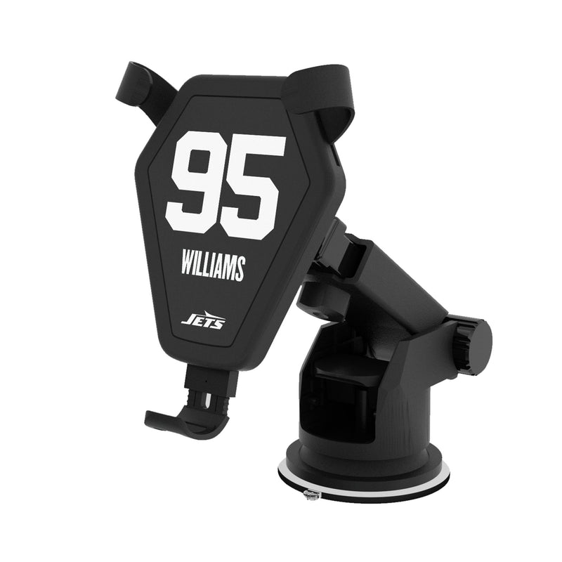 Quinnen Williams New York Jets 95 Ready Wireless Car Charger