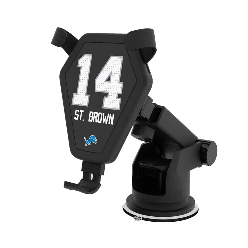 Amon-Ra St. Brown Detroit Lions 14 Ready Wireless Car Charger