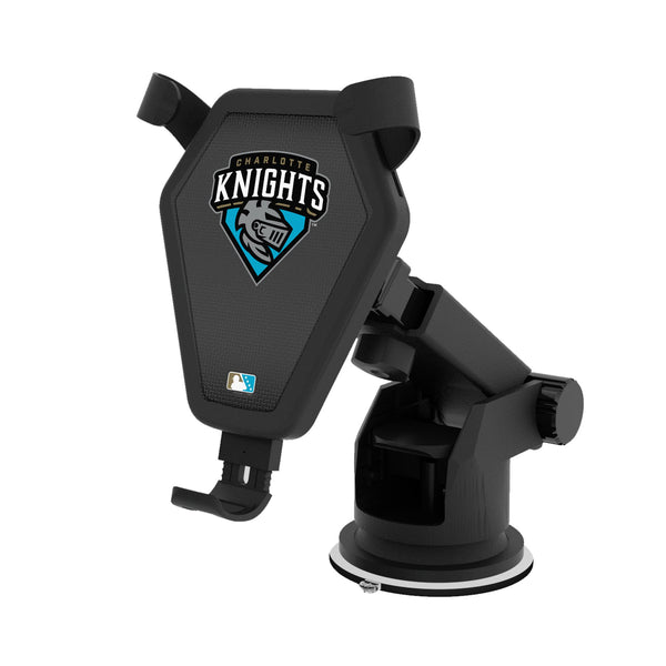Charlotte Knights Linen Wireless Car Charger