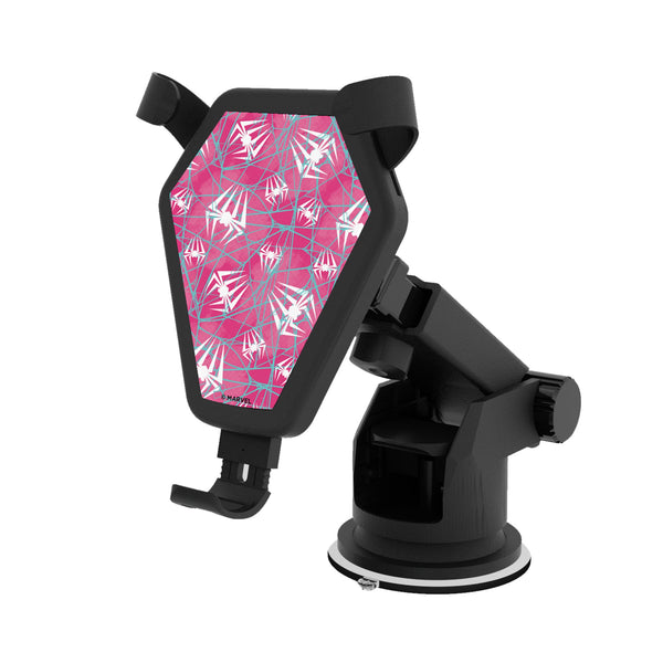Marvel Spider-Gwen Pattern Wireless Car Charger