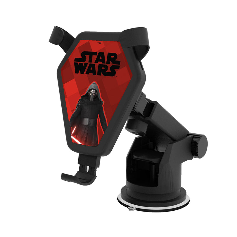 Star Wars Kylo Ren Color Block Wireless Car Charger