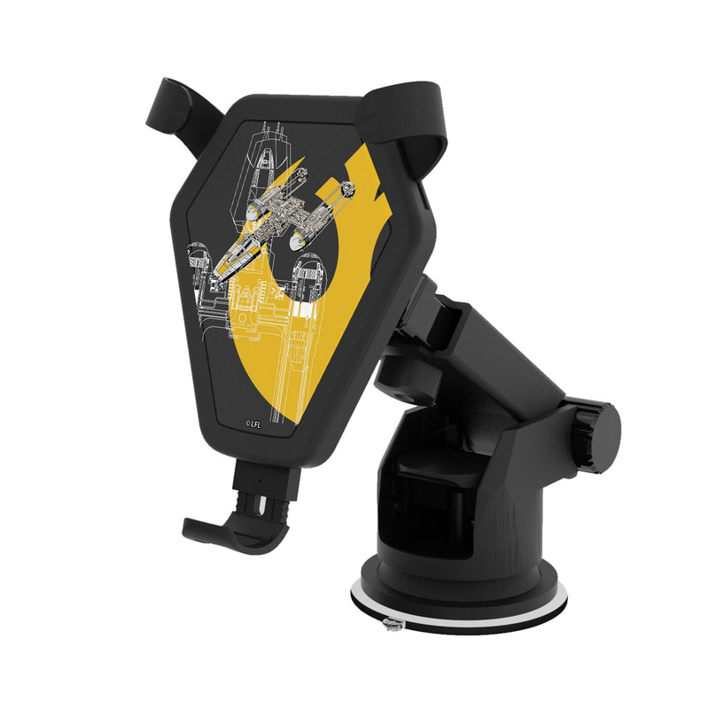 Star Wars Y-Wing FactionTech Wireless Car Charger