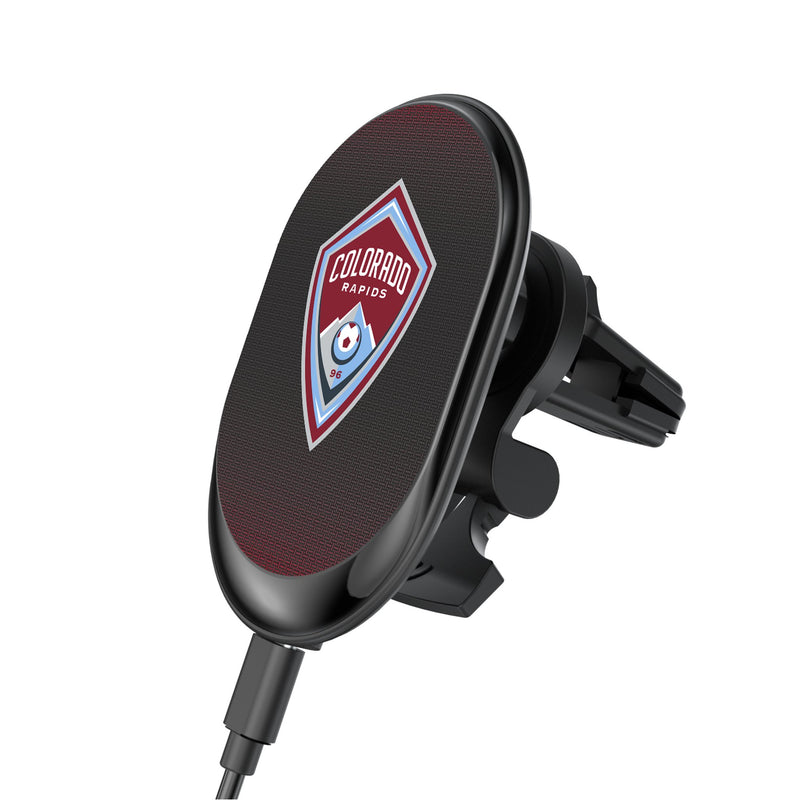 Colorado Rapids  Linen Wireless Mag Car Charger