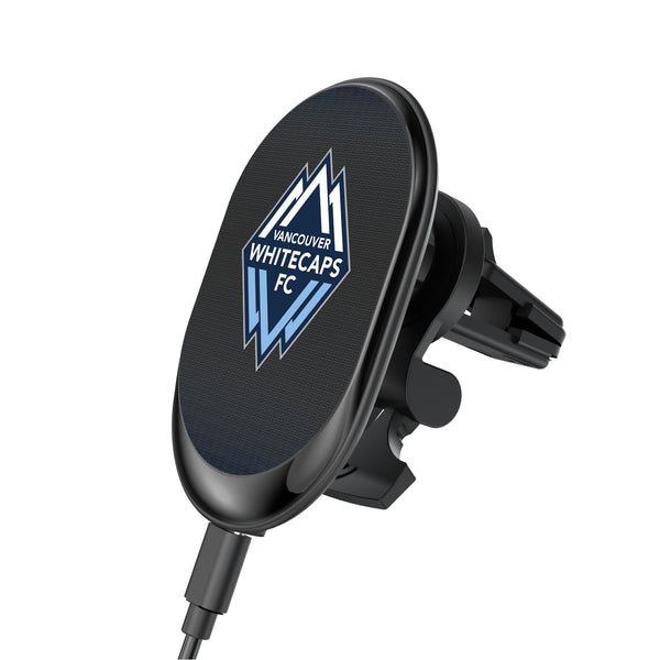 Vancouver Whitecaps   Linen Wireless Mag Car Charger