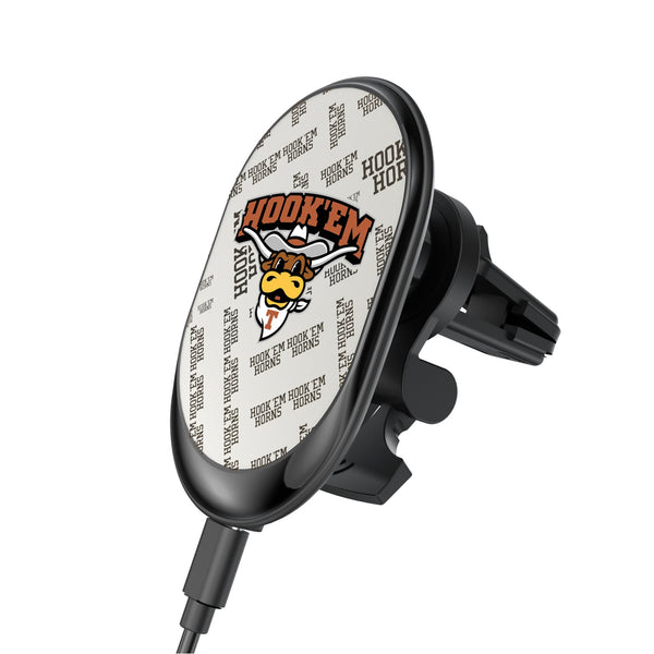 University of Texas Longhorns Quadtile Wireless Mag Car Charger