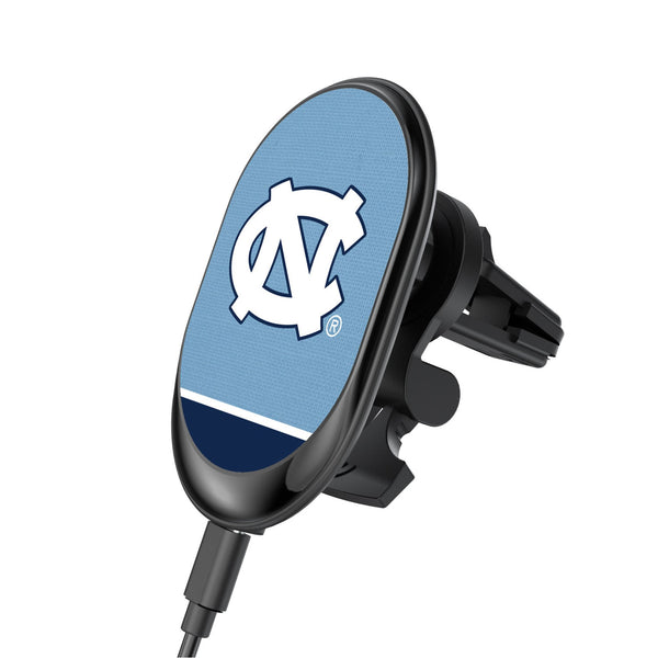 University of North Carolina Tar Heels Endzone Solid Wireless Mag Car Charger