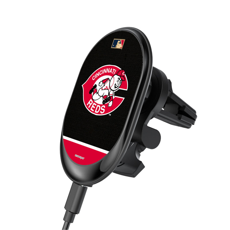 Cincinnati Reds 1974-1992 - Cooperstown Collection Endzone Solid Wireless Mag Car Charger