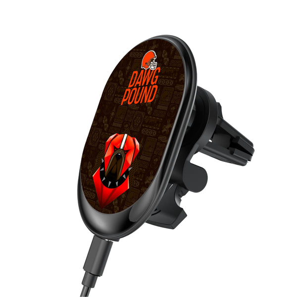 Cleveland Browns 2024 Illustrated Limited Edition Wireless Car Charger