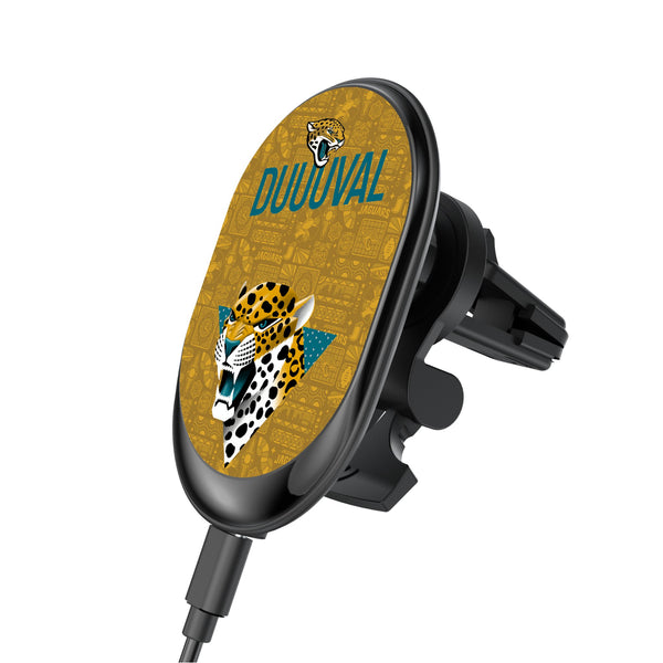 Jacksonville Jaguars 2024 Illustrated Limited Edition Wireless Car Charger