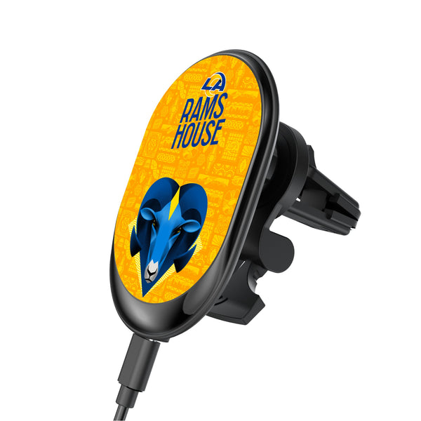Los Angeles Rams 2024 Illustrated Limited Edition Wireless Car Charger