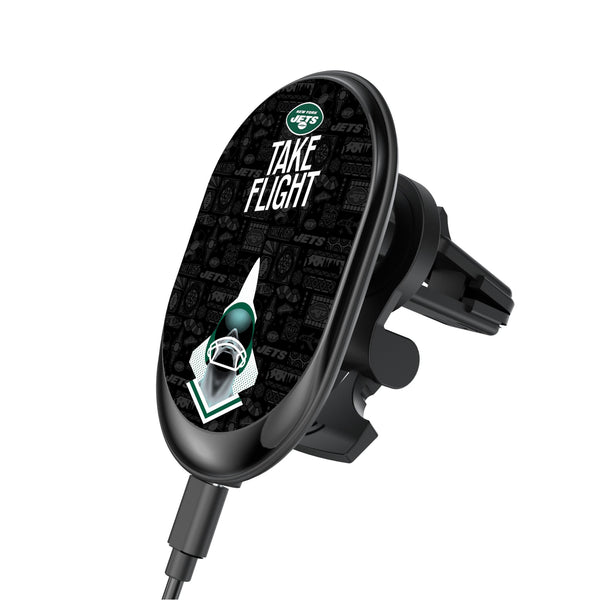 New York Jets 2024 Illustrated Limited Edition Wireless Car Charger