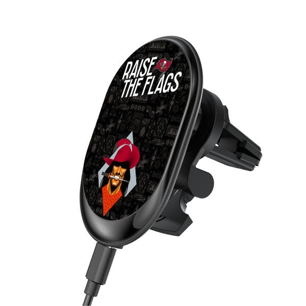 Tampa Bay Buccaneers 2024 Illustrated Limited Edition Wireless Car Charger