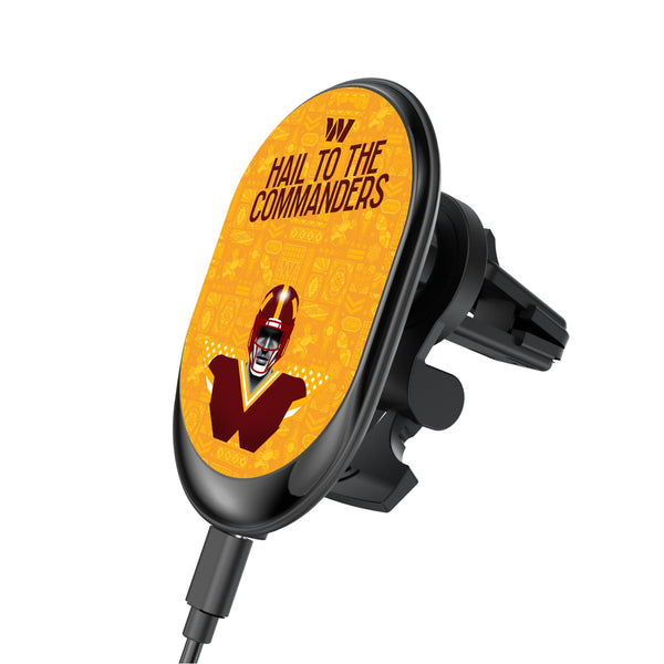 Washington Commanders 2024 Illustrated Limited Edition Wireless Car Charger