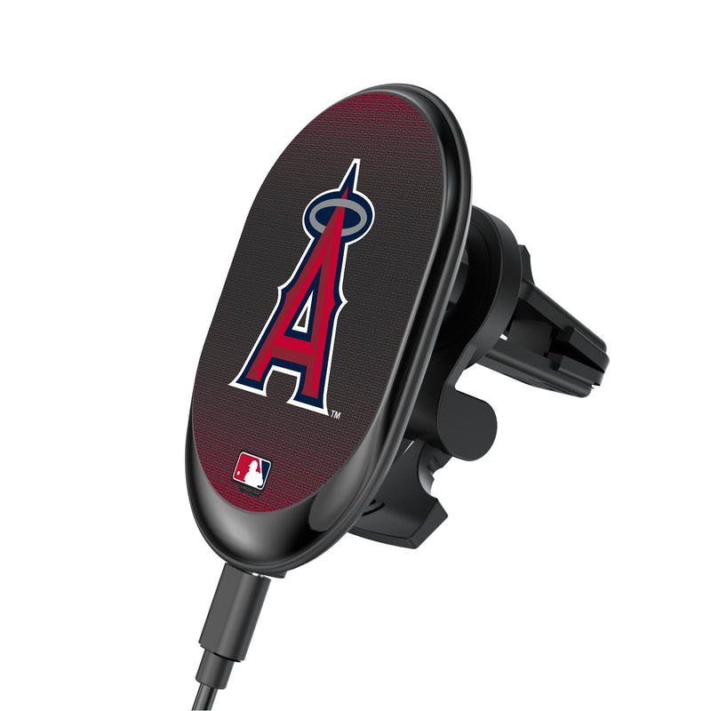 Los Angeles Angels Linen Wireless Mag Car Charger