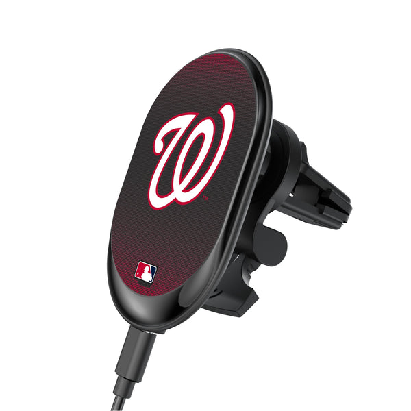 Washington Nationals Linen Wireless Mag Car Charger