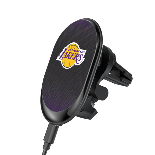 Los Angeles Lakers Linen Wireless Mag Car Charger