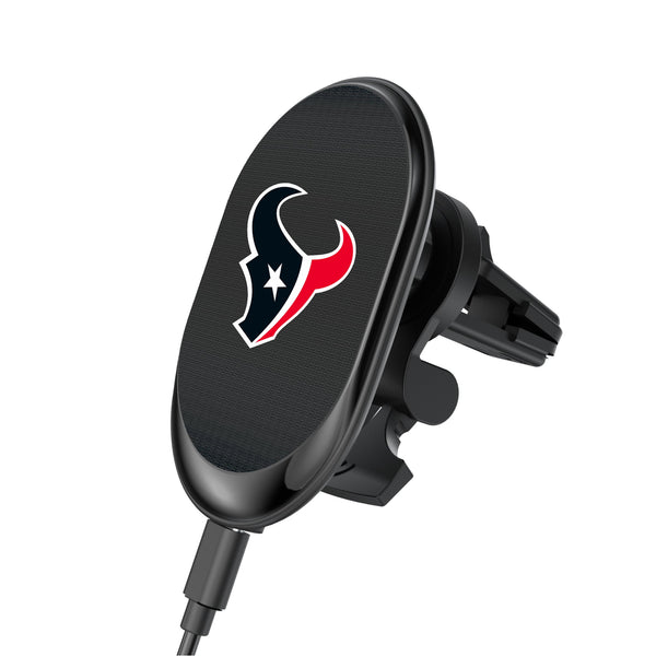 Houston Texans Linen Wireless Mag Car Charger