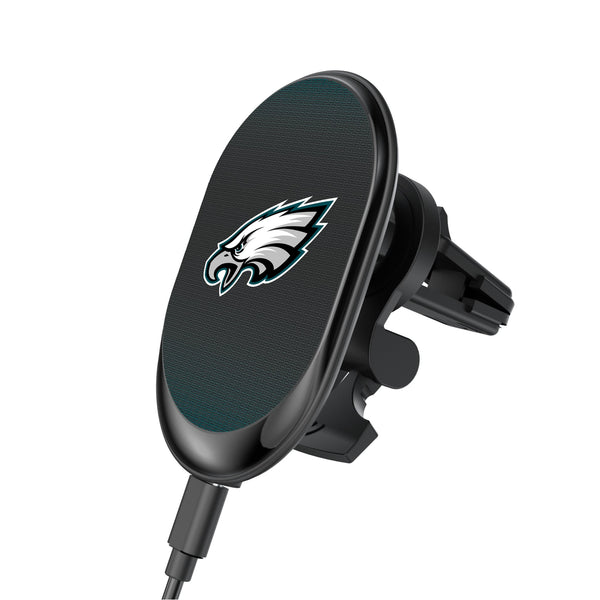 Philadelphia Eagles Linen Wireless Mag Car Charger