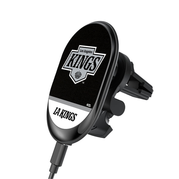 LA Kings Endzone Solid Wireless Mag Car Charger