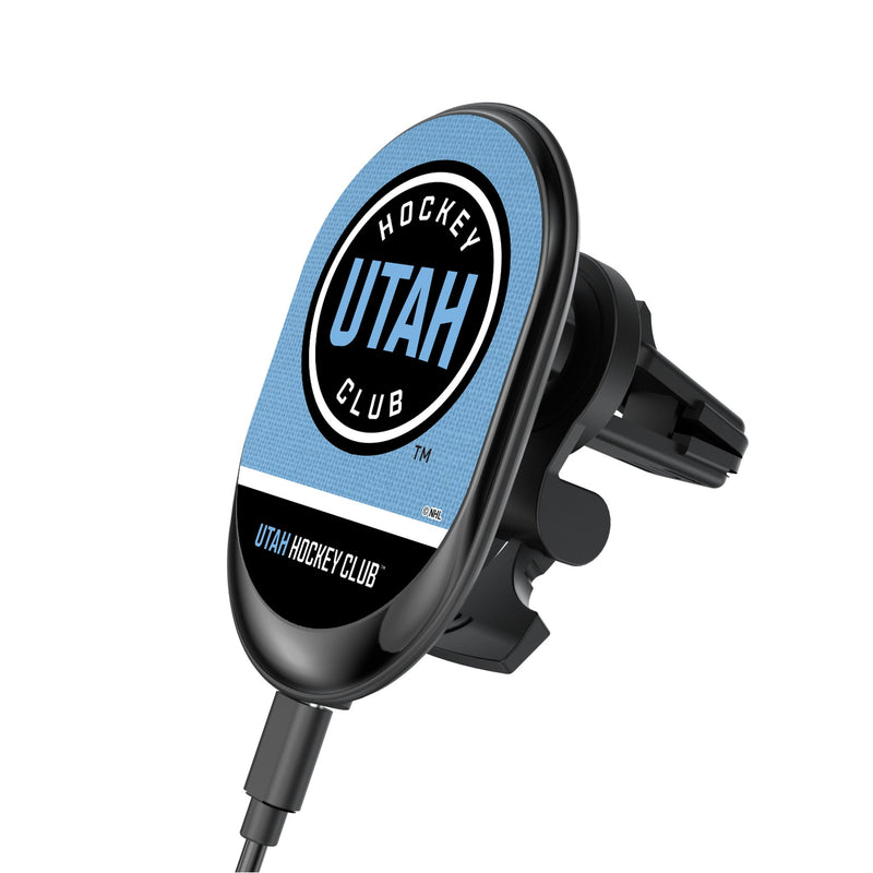 Utah Hockey Club Endzone Solid Wireless Mag Car Charger