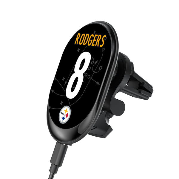 Aaron Rodgers Pittsburgh Steelers 8 Game Tactic Wireless Mag Car Charger