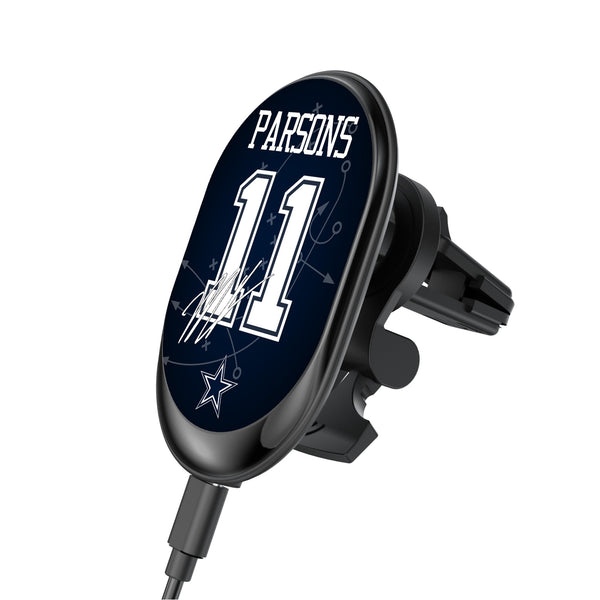Micah Parsons Dallas Cowboys 11 Ready Wireless Mag Car Charger