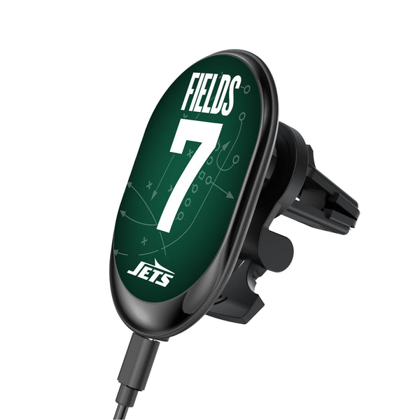 Justin Fields New York Jets 7 Game Tactic Wireless Mag Car Charger